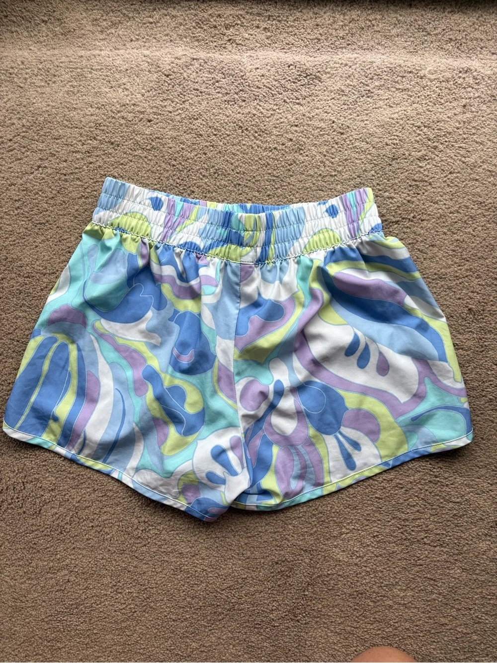 GAP Pastel Floral Swim Shorts in Blue, Lavender & Lime